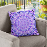 Orbs of Light Sacred Geometry Pillow