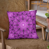 Royal Flower Sacred Geometry Pillow