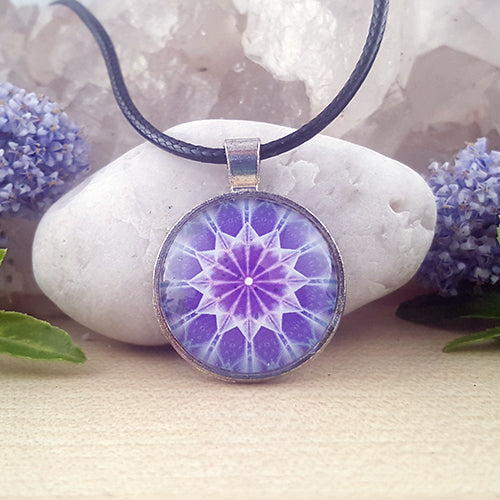 Star Shield Mandala Pendant